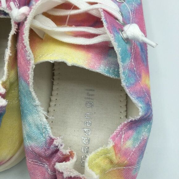 Madden Girl Sneakers Women Shoes Tie Dye Mashaa Size 9.5 Casual Pink - Picture 8 of 9